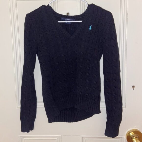 Polo Ralph Lauren Black Sweater - Picture 1 of 2